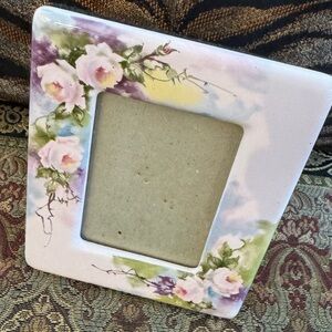 Floral Ceramic Picture Frame